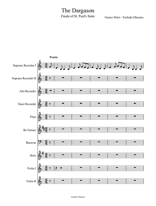 Finale of St. Paul's suite ver. 2012.9.16