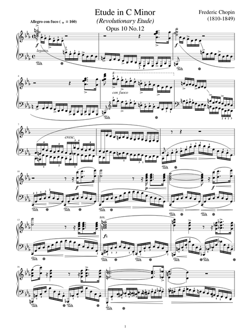 Revolutionary Etude