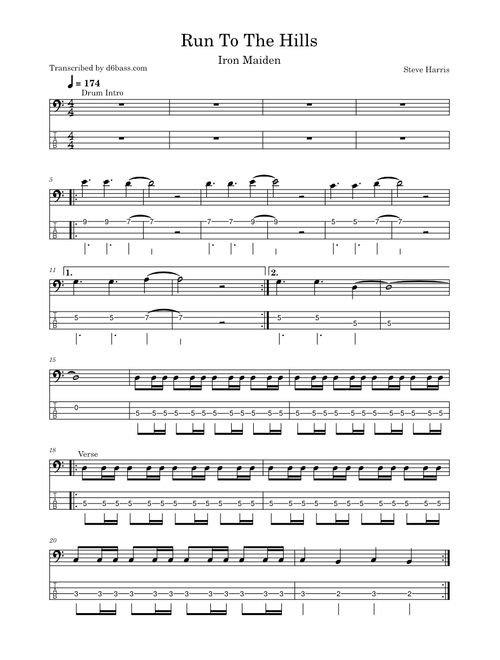 Run to the hills – Iron Maiden Run to the Hills – Iron Maiden