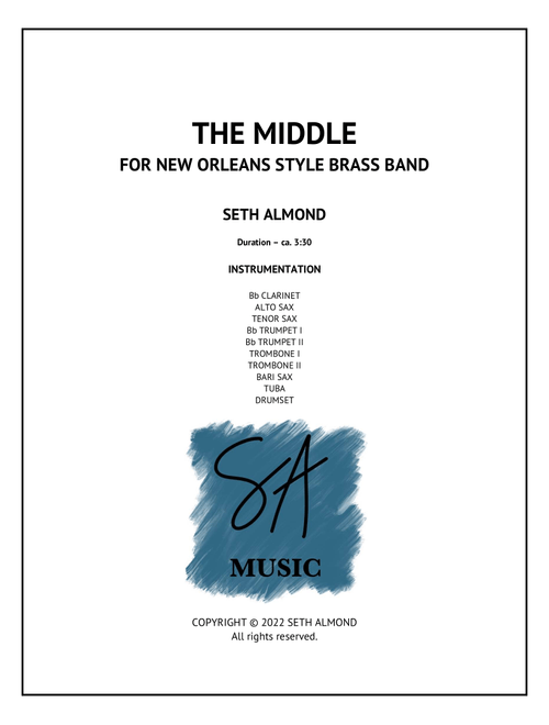 The Middle (Arr. Seth Almond) - Zedd, Maren Morris & Grey (Large Ensemble)