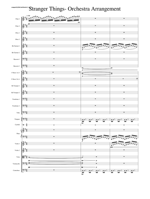 Stranger Things - Main Theme Orchestra Cover