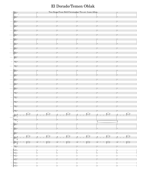 Temen Oblak (Dark Clouds) – Christopher Tin El Dorado/Temen Oblak Marching Arrangement