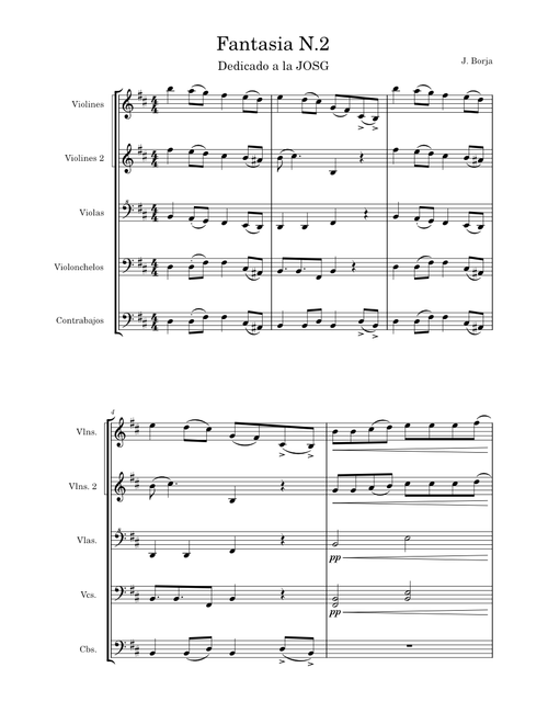 Fantasia N.2 J. borja