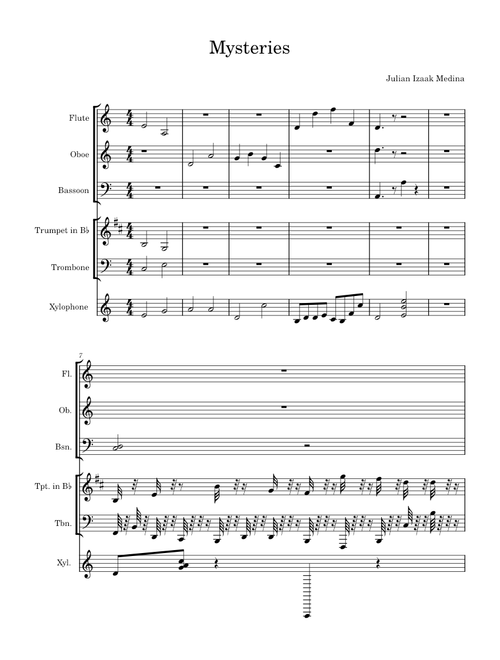 Untitled score
