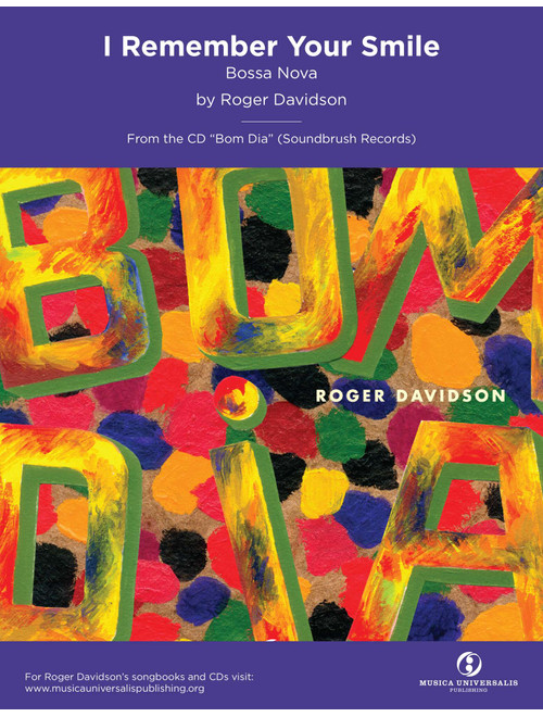 I Remember Your Smile (Bossa Nova) by Roger Davidson (Instrumental Duet and Piano)
