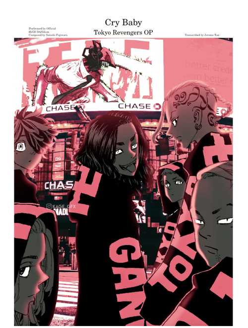 【Tokyo Revengers OP】【Cry Baby】