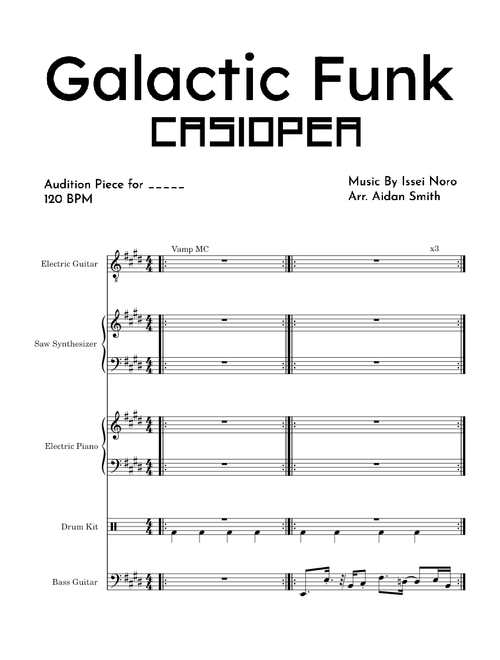 Galactic Funk – Casiopea