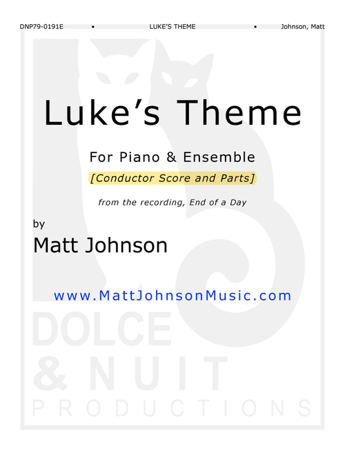 Luke's Theme [for String Orchestra] - Matt Johnson (Orchestra)