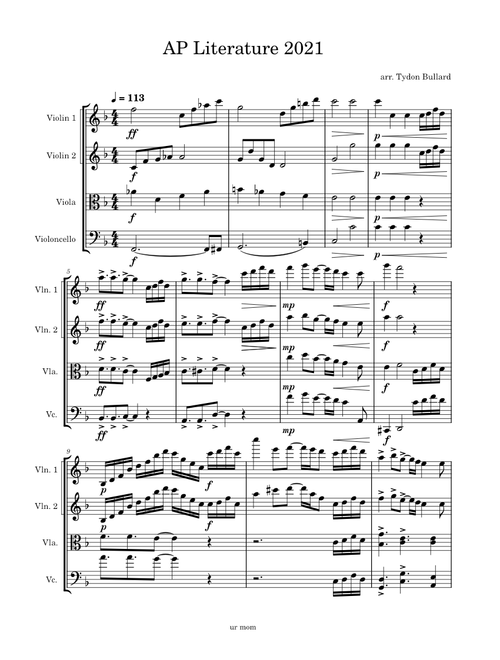 Rick Roll String Quartet