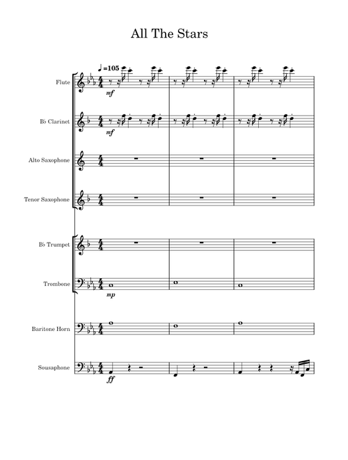 All the stars – Kendrick Lamar Band Arrangement