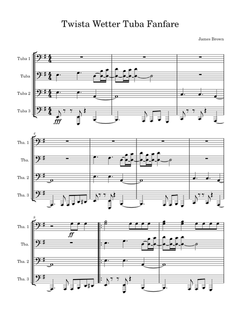 Twista Wetter Tuba Fanfare