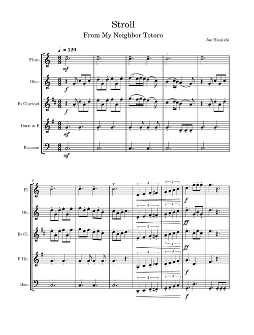 Stroll - Joe Hisaishi