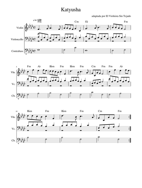 Katyusha - adaptada