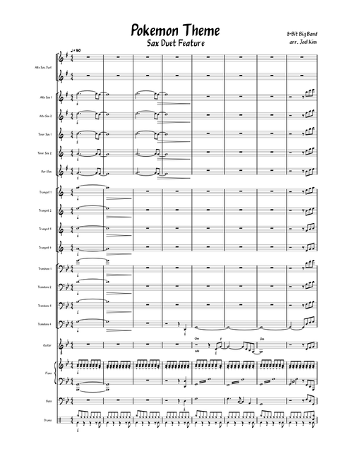 Pokemon Theme Alto Duet Feature