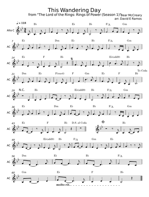 This Wandering Day - Bear McCreary