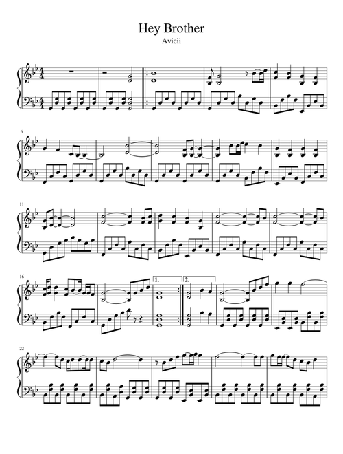 Hey Brother No Lyrics