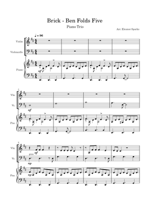 Play Official version of Brick Sheet Music by Ben Folds Five for