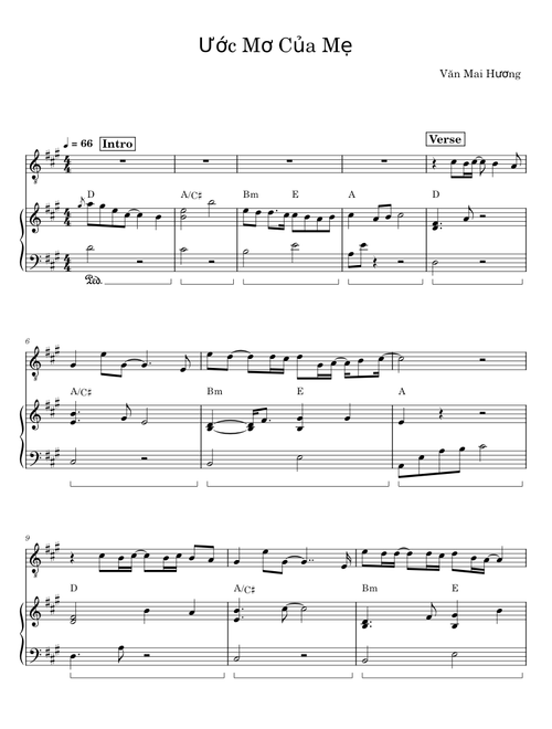 Ước Mơ Của Mẹ - Văn Mai Hương