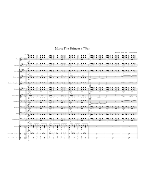 Mars, the Bringer of War – Gustav Holst