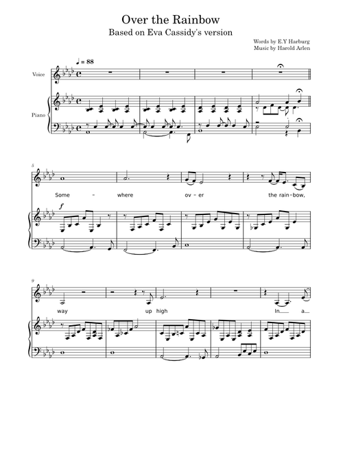 Over the rainbow – Eva Cassidy