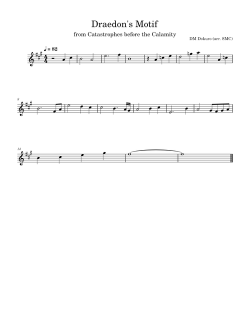 Draedon's Motif