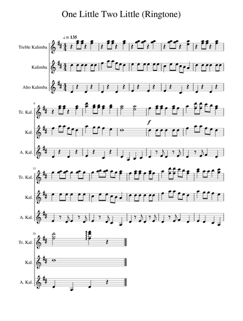 One Little Two Little (Ringtone)