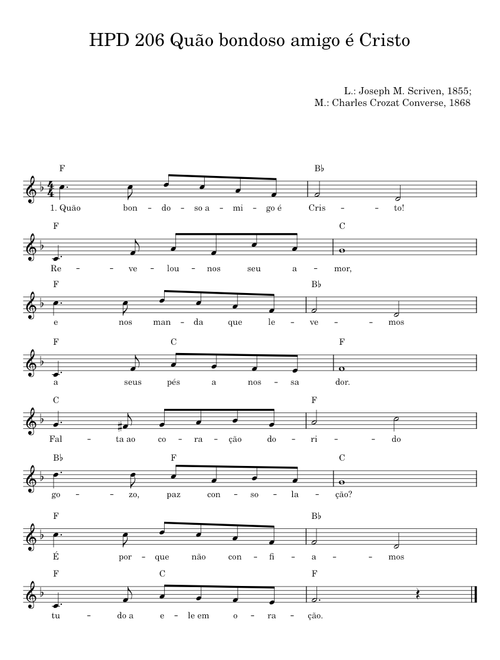 LCI 590 Quão bondoso amigo é Cristo - Joseph M. Scriven, Mahalia Jackson