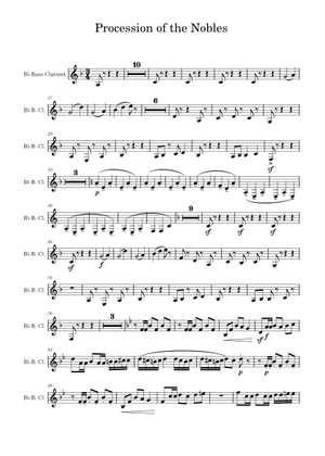 吹奏楽楽譜　PROCESSION of NOBLES from MLADA 吹奏楽楽譜 PROCESSION of NOBLES from MLADA Procession of the