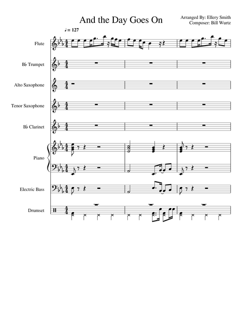 Bill Wurtz - And the Day Goes On - Jazz Arrangement
