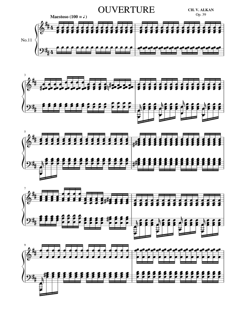 12 Etudes in All the Minor Keys, Op.39 – Charles-Valentin