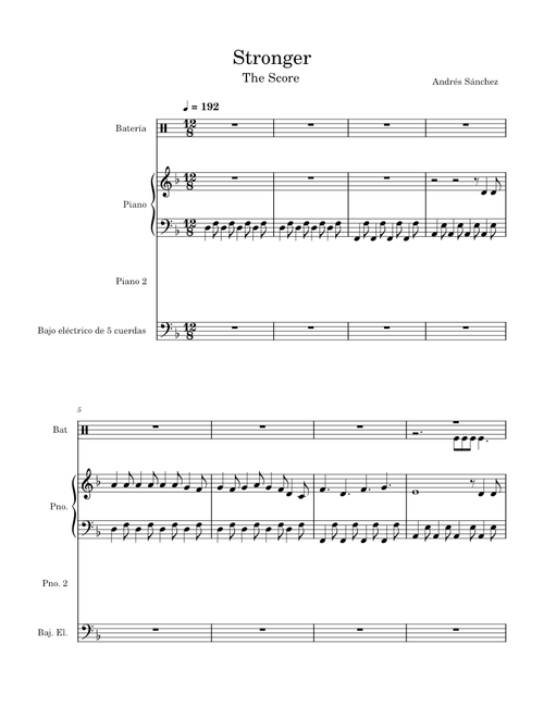 Stronger – The Score