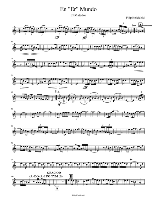 En ''Er'' Mundo trumpet