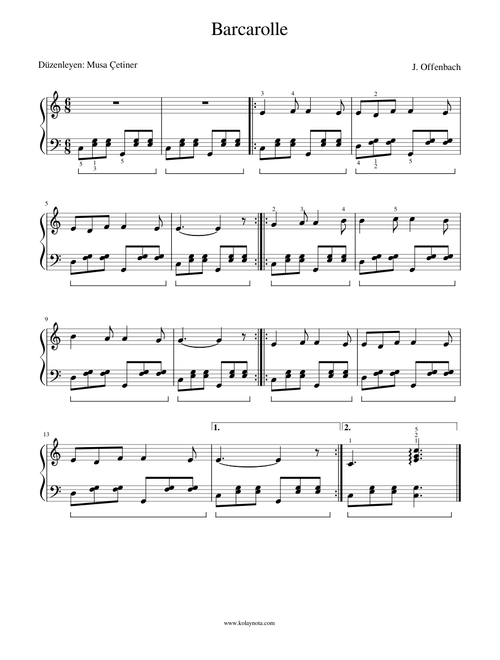 Barcarolle