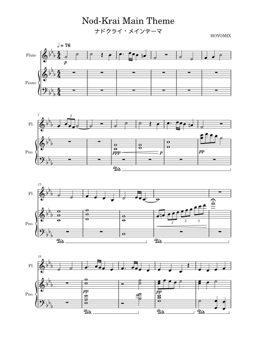 Nod-Krai Main Theme – HOYO-MiX