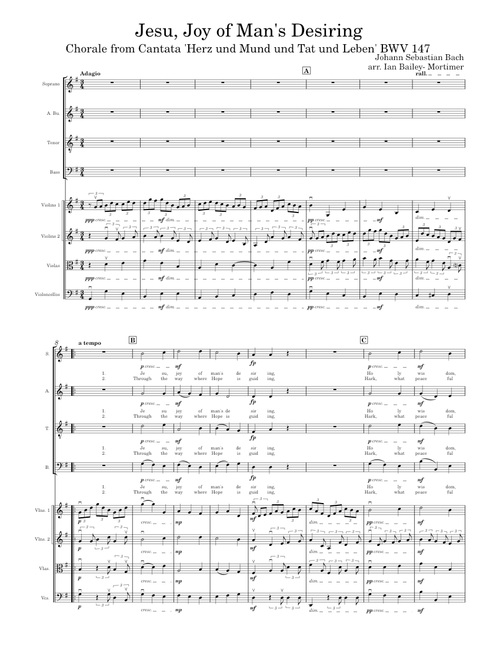 Jesu, Joy of Man's Desiring – Johann Sebastian Bach