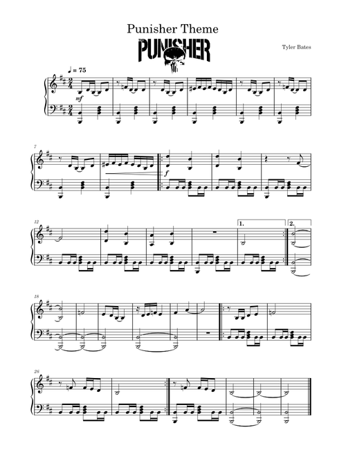 The Punisher | Main Theme