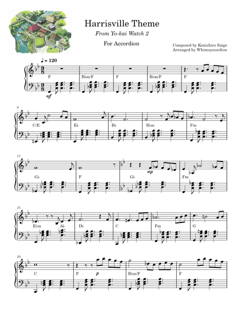 Harrisville theme - From Yo-Kai Watch 2