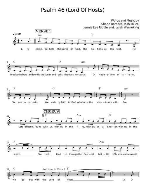 Psalm 46 - Shane Barnard