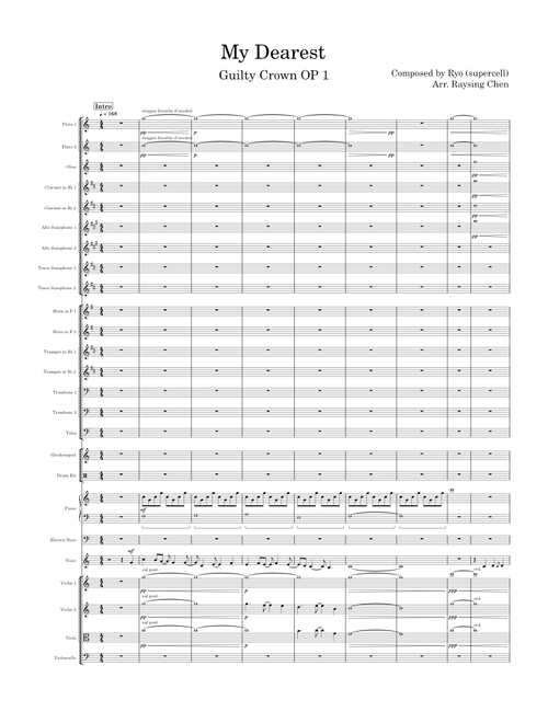 My Dearest – supercell (Arrangement)