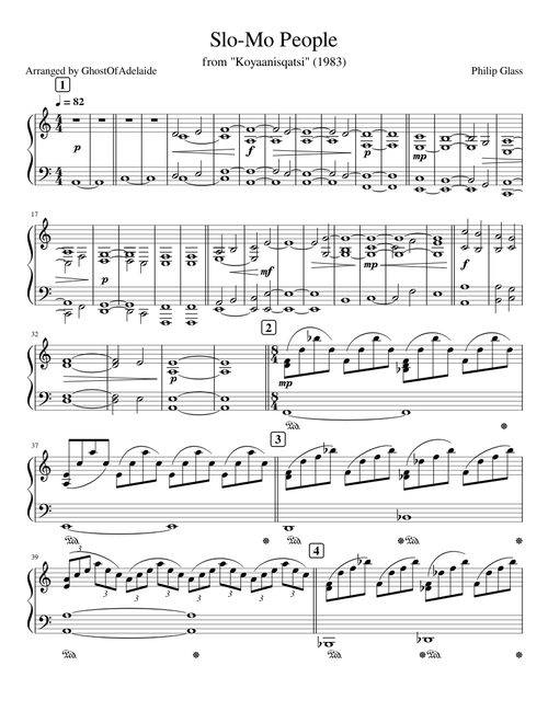 Philip Glass - Slo-Mo People