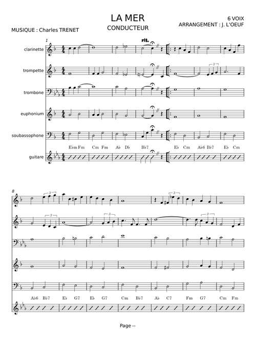 La Mer - Charles Trenet