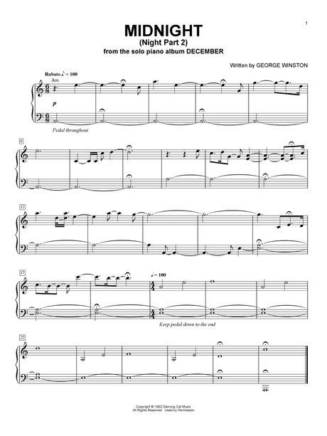 Discover George Winston - December by george Winston on MuseScore