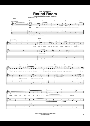 Play Official version of Ghost Sheet Music by Phish for Guitar
