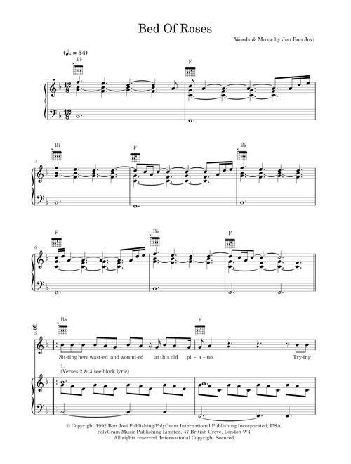 Bed of roses - Bon Jovi