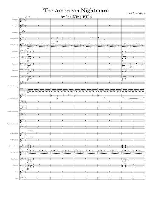 The American Nightmare - Musescore 4 Update