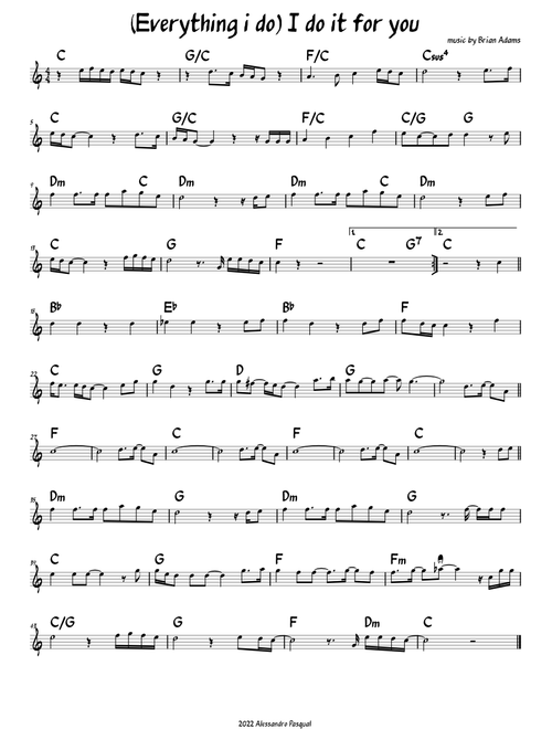 (Everything I Do) I Do It for You – Bryan Adams Everything i do (i do it for you)