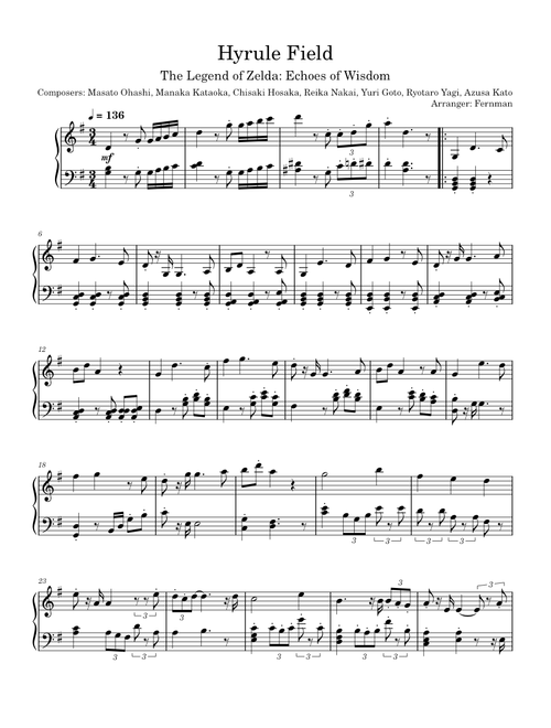 Hyrule Field Theme - The Legend of Zelda: Echoes of Wisdom – Masato Ohashi