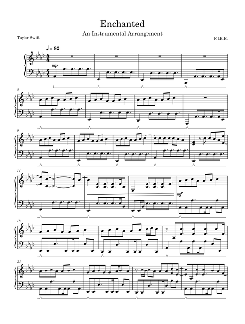 Enchanted - Taylor Swift