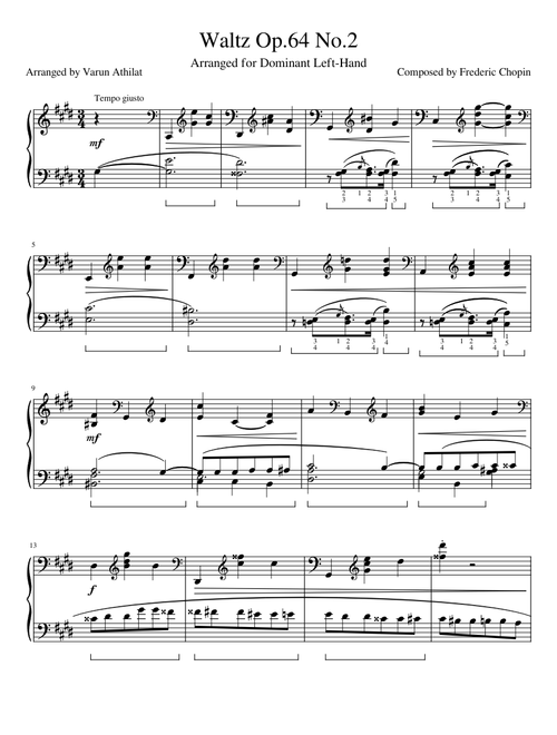 官子譜 String Quartet No.2, Op.13 – Felix Mendelssohn - Viola PART