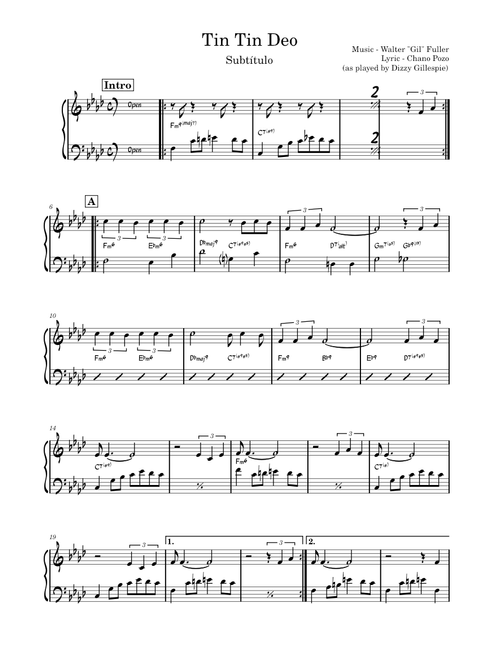 Tin Tin Deo – Oscar Peterson Trio